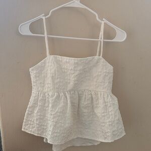 Elegant White Camisole Top